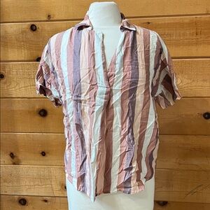 Madewell striped blouse